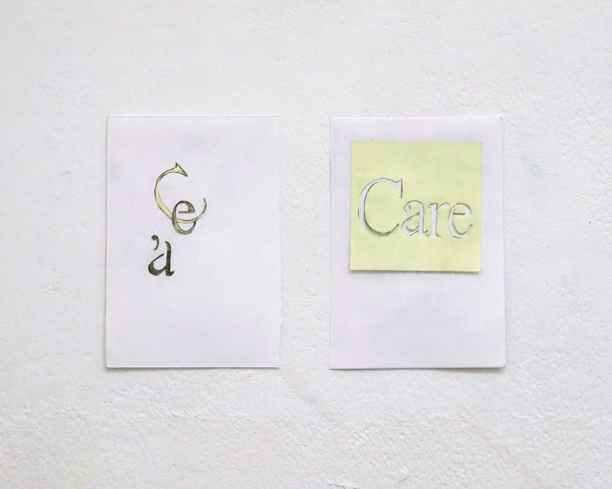 Alphabet Drawings –&nbsp;Care